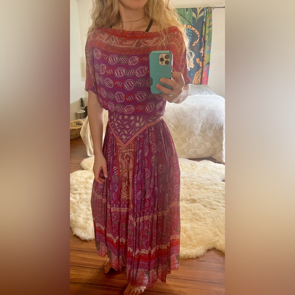 Vintage Neiman Marcus Boho 2 Piece